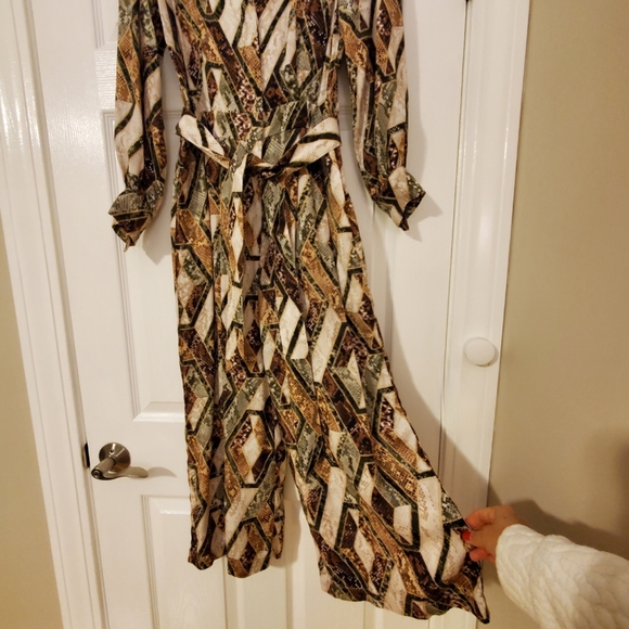 H&M Patchwork Jumpsuit - Picture 4 of 8